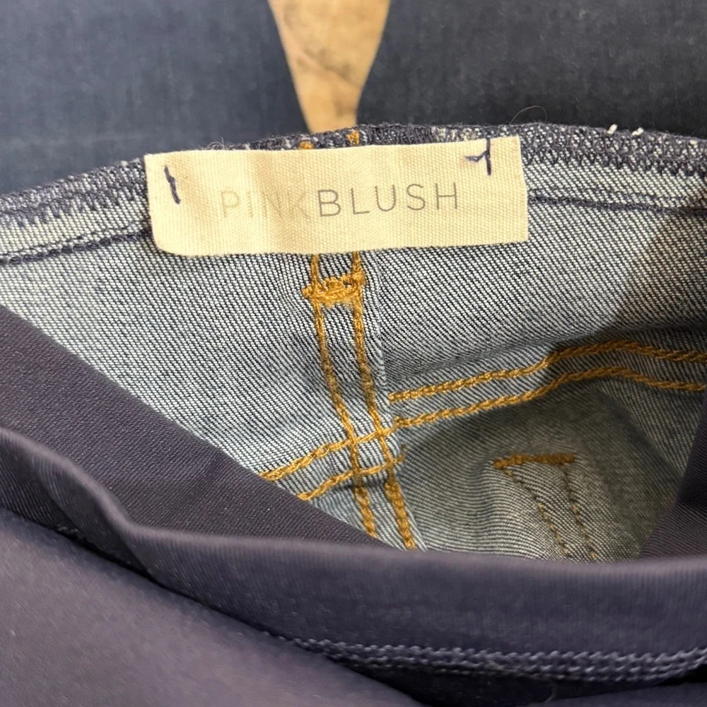 Pinkblush Dark Blue Maternity Jeans - Picture 5 of 5